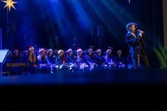 Koncert świąteczny dla żołnierzy WOT pełniących służbę w obronie granic Polski,