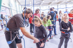 Zawody wspinaczkowe Clip’n’climb,