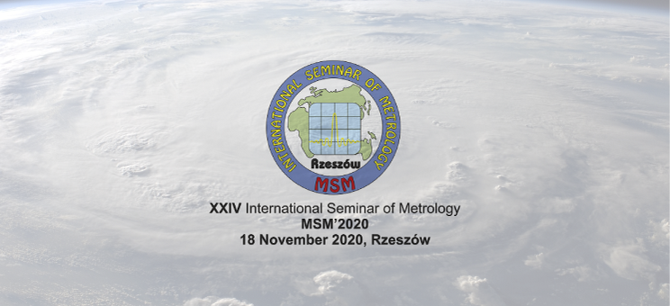 XXIV Międzynarodowe Seminarium Metrologów MSM'2020
