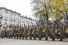 Wieniec od Politechniki Rzeszowskiej z okazji 101. rocznicy odzyskania przez Polskę niepodległości