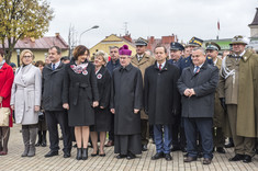 Wieniec od Politechniki Rzeszowskiej z okazji 101. rocznicy odzyskania przez Polskę niepodległości